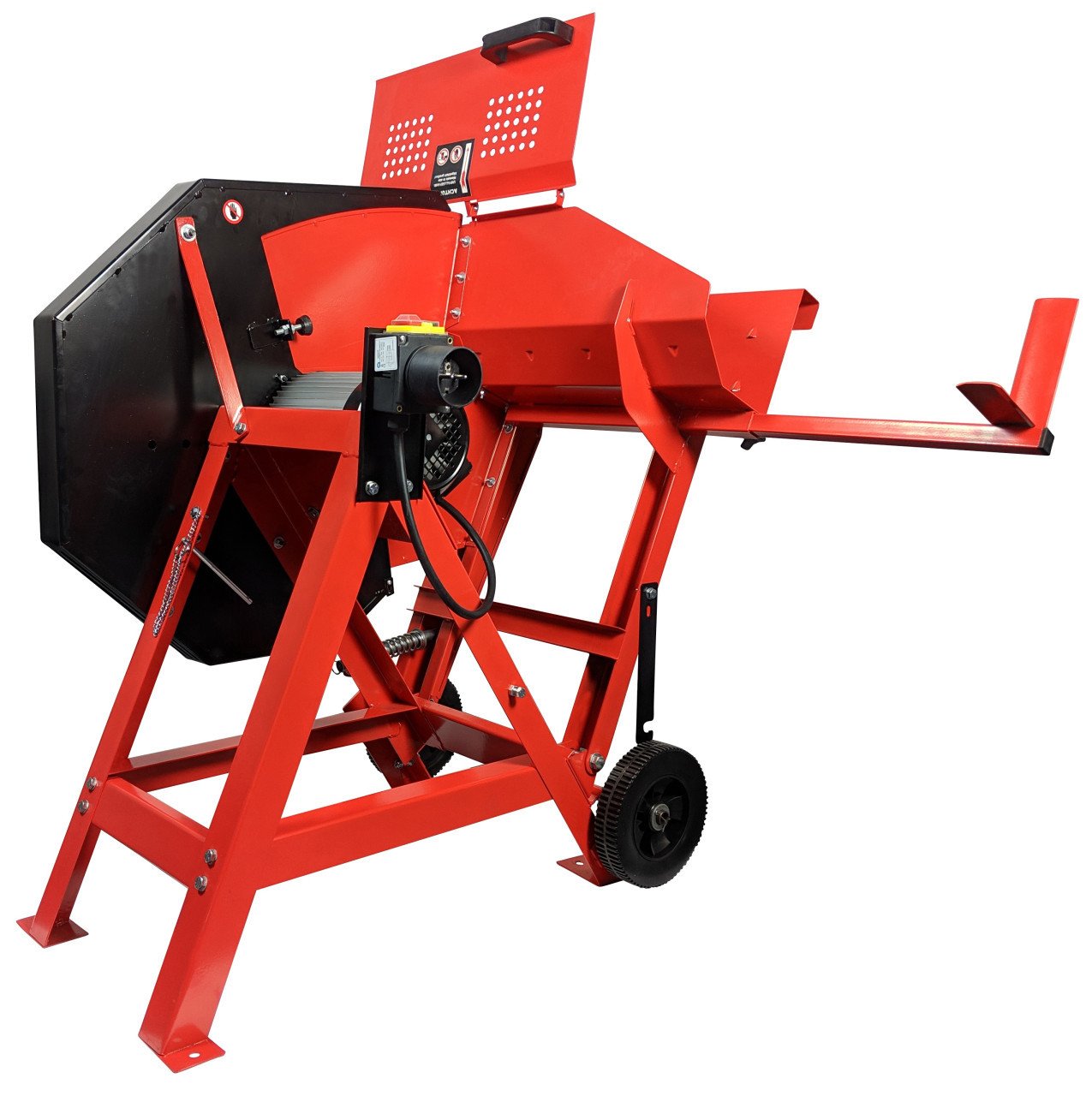 Houtzaag, afkortzaag, brandhoutzaag, cirkelzaag, zaagtafel BKS-500/230Volt