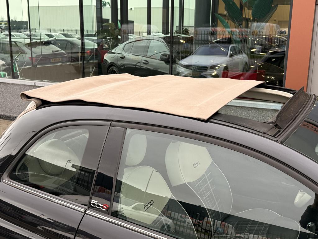 Fiat 500 cabrio lounge 1.2 | automaat | parkeersensoren | led | bluetooth |