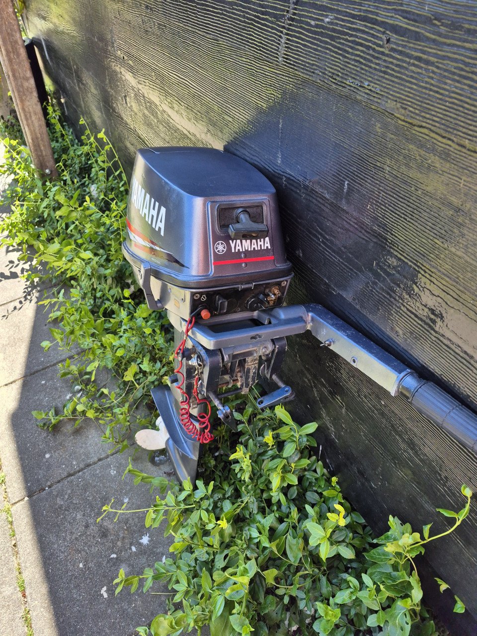 Yamaha 8 pk tweetakt kortstaart