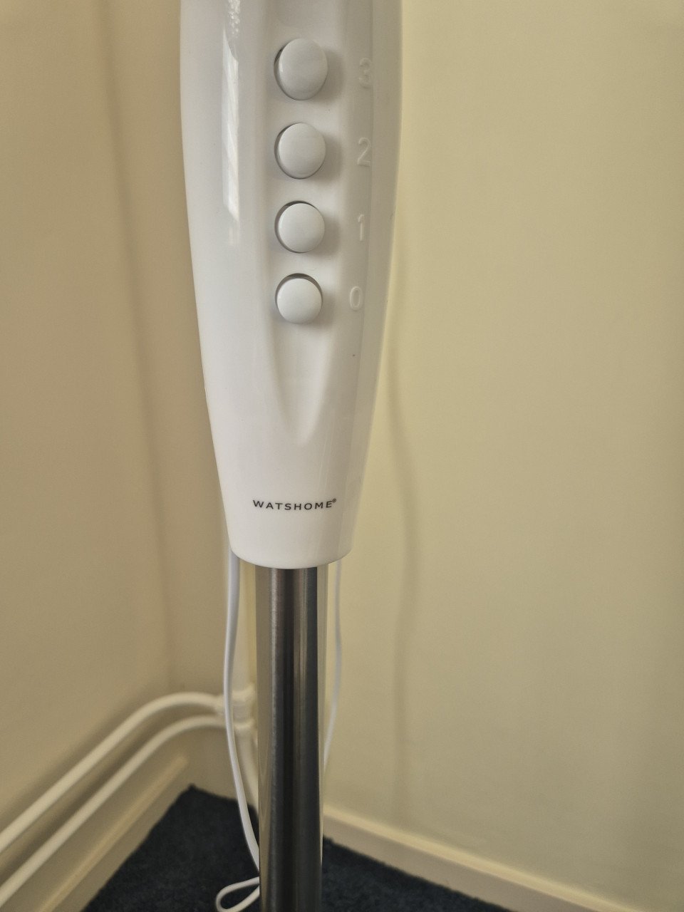 Ventilator verstelbaar - wit