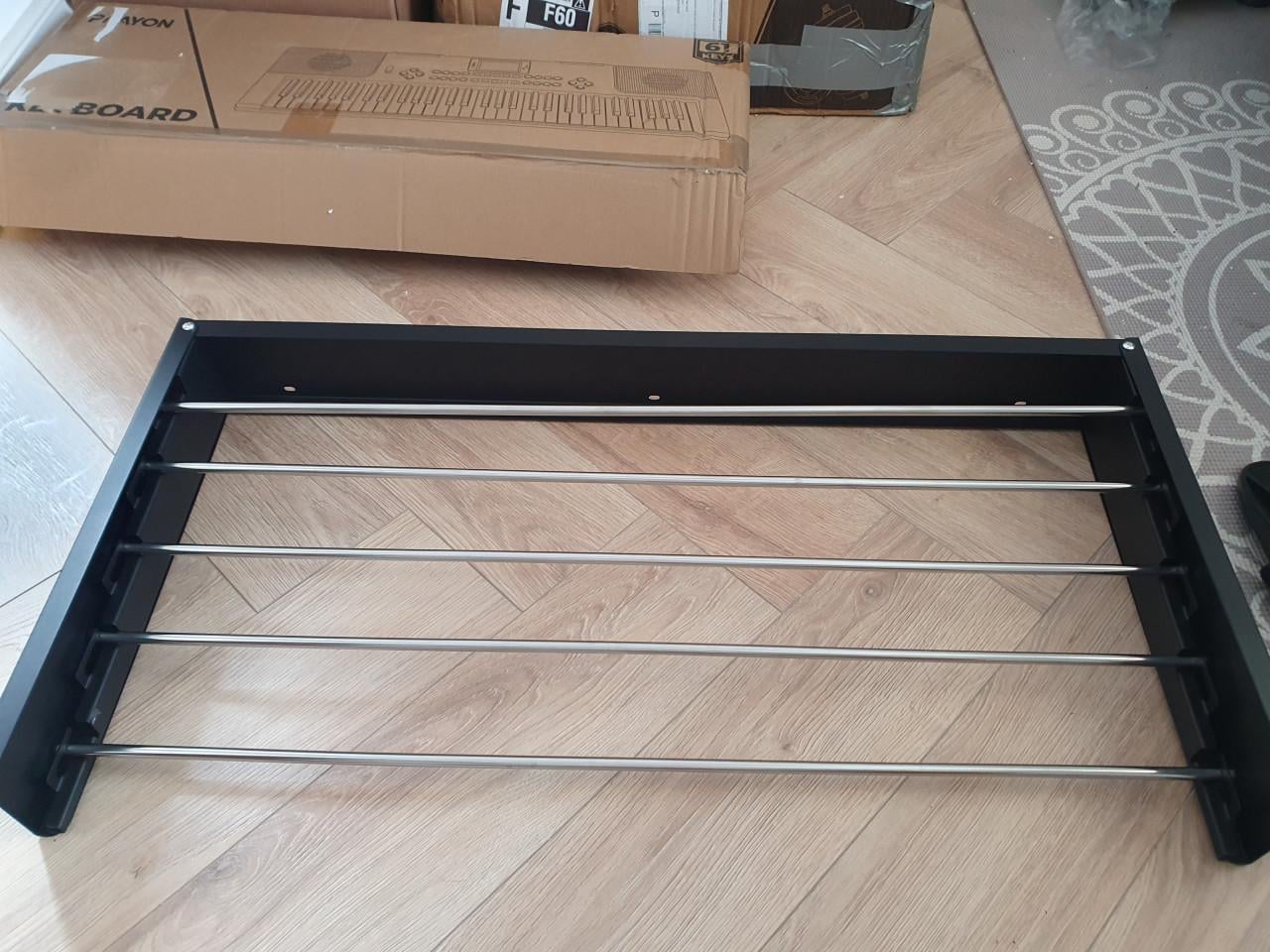 Vonia wanddroogrek wit — nieuw in doos | inklapbaar