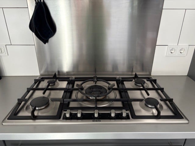 Mooie keuken, modern, antracietgrijs