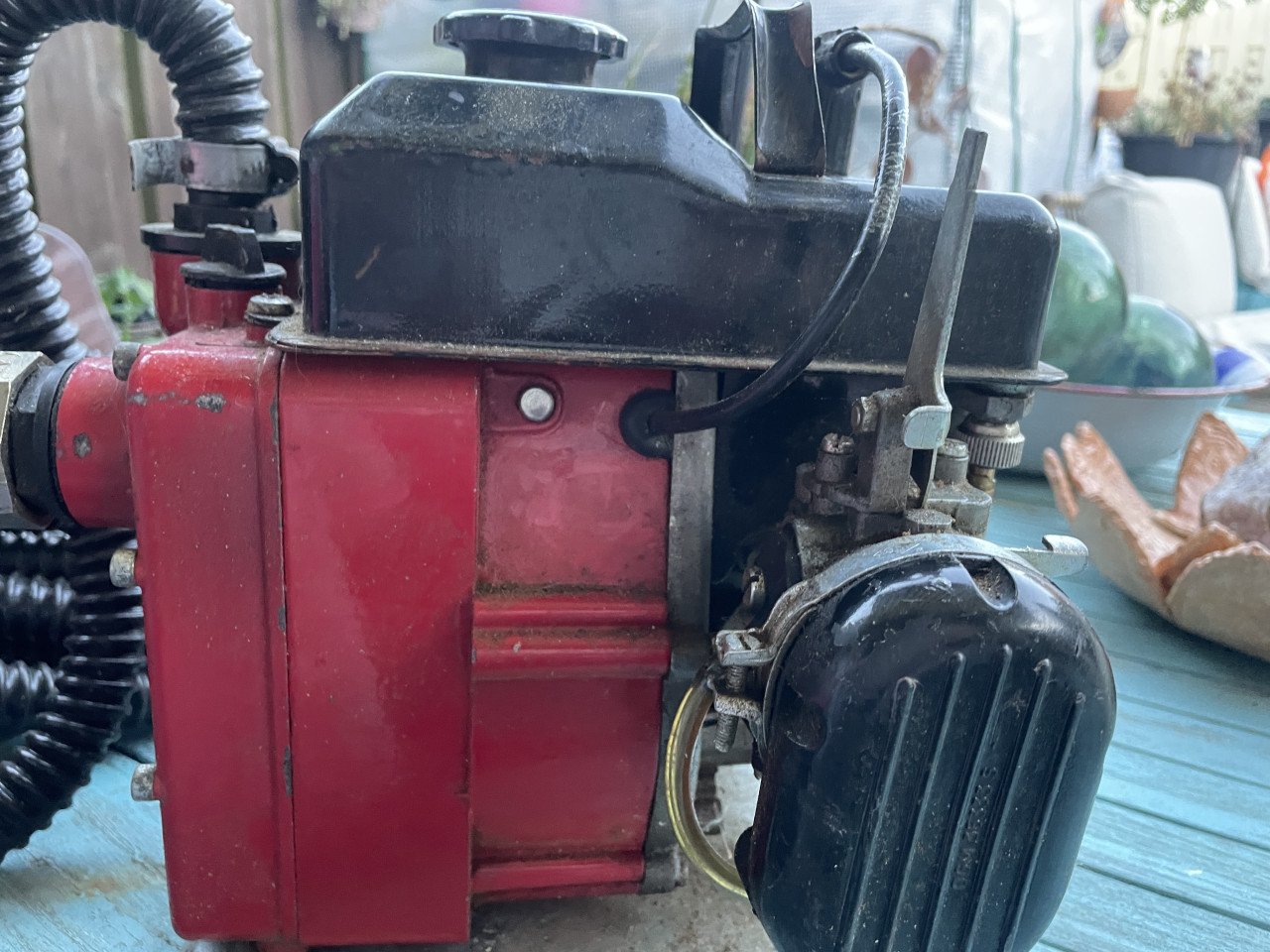 Benzine aangedreven vloeistof/waterpomp