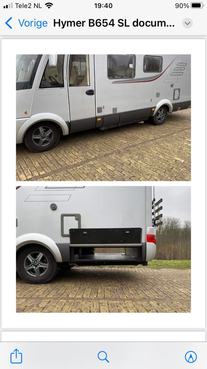 Hymer B654 SL Silver-Line Top