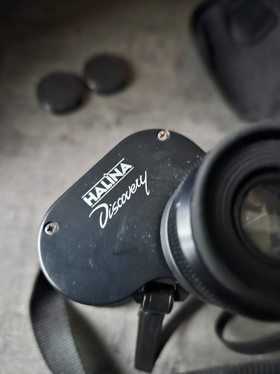 Krachtige vintage Halina Discovery 20x50 Verrekijker met Tas