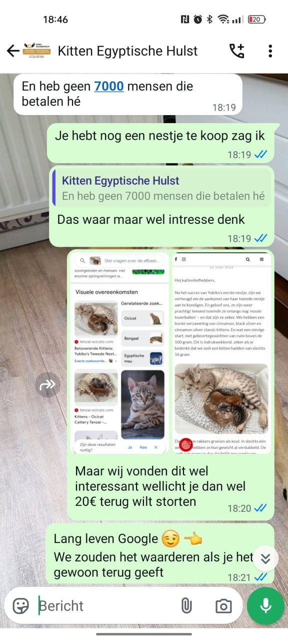 Niet zomaar aanbetalen zonder ze te zien👈😎
