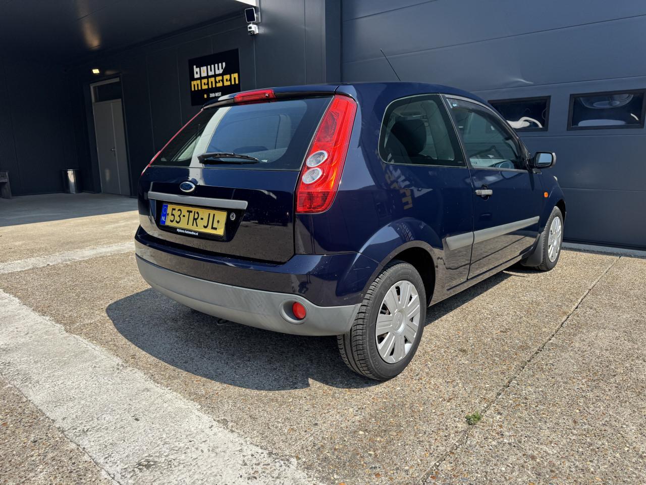 Ford Fiesta 1.3 51KW Futura 3DRS 2007 Blauw Airco Apk Nap