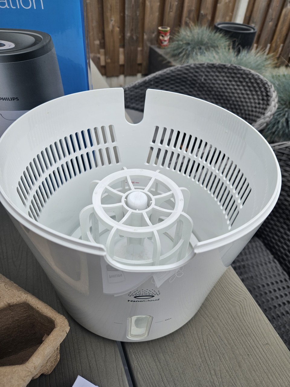 Zgan Philips HU4803/01 luchtbevochtiger met NanoCloud-technologie....