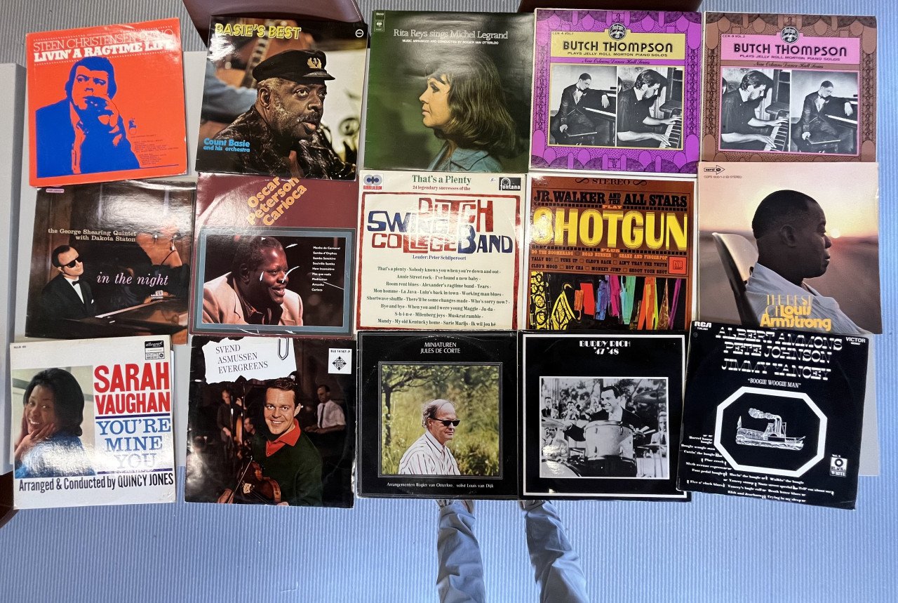 Jazz platen lp’s grammofoonplaten WIJ STOPPEN ERMEE