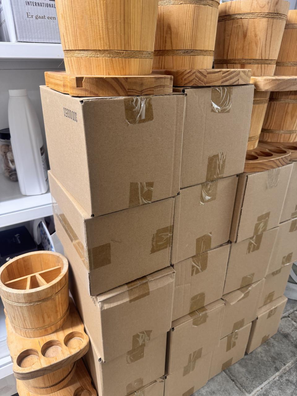 Tafelbakjes voor restaurant