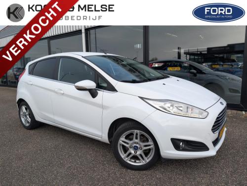 Ford Fiesta 1.0 ecoboost 100pk 5d titanium , cruise controle , trekhaak