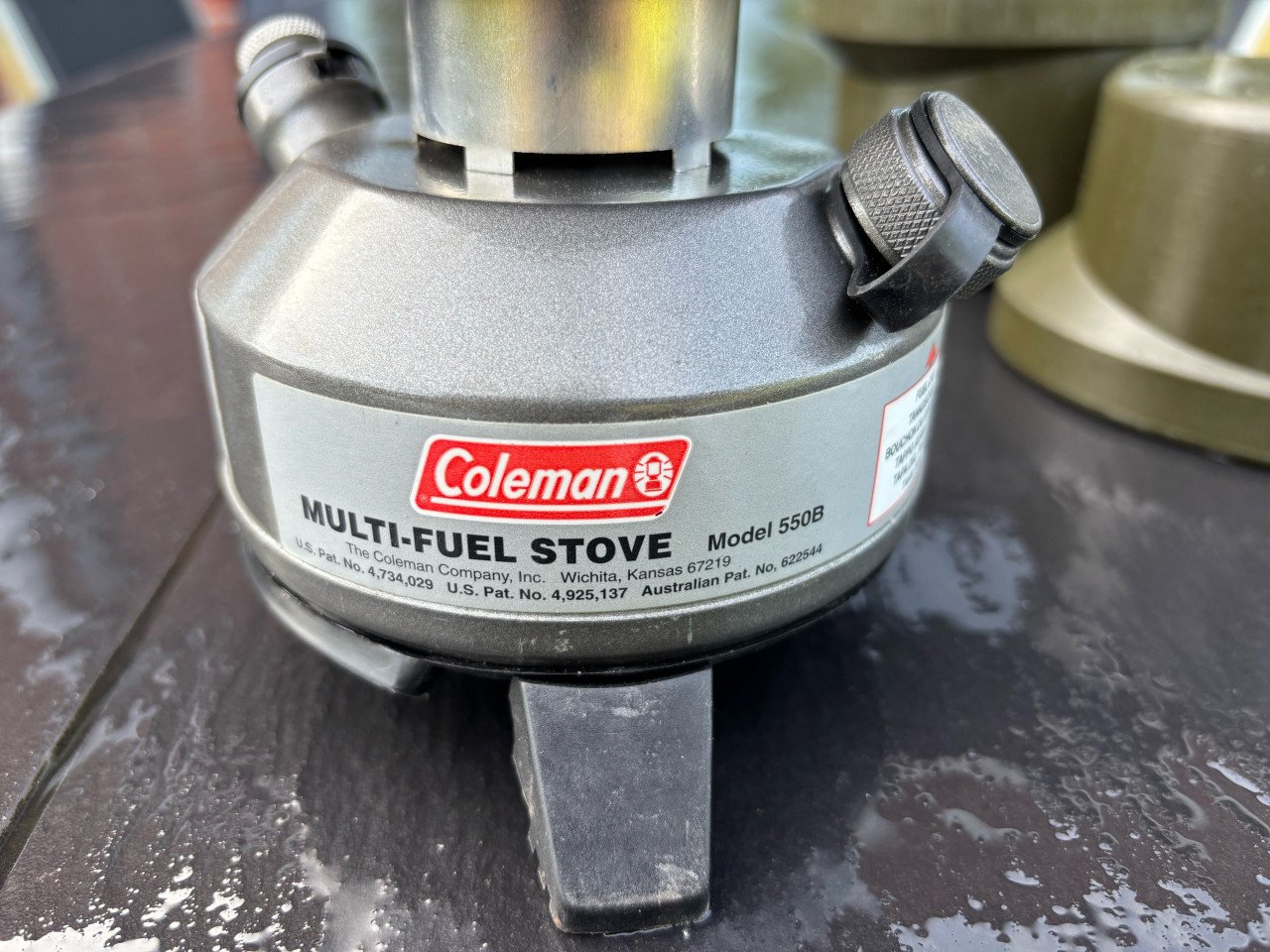 Keurige Coleman Stove 550B kooktoestel, multi fuel brander