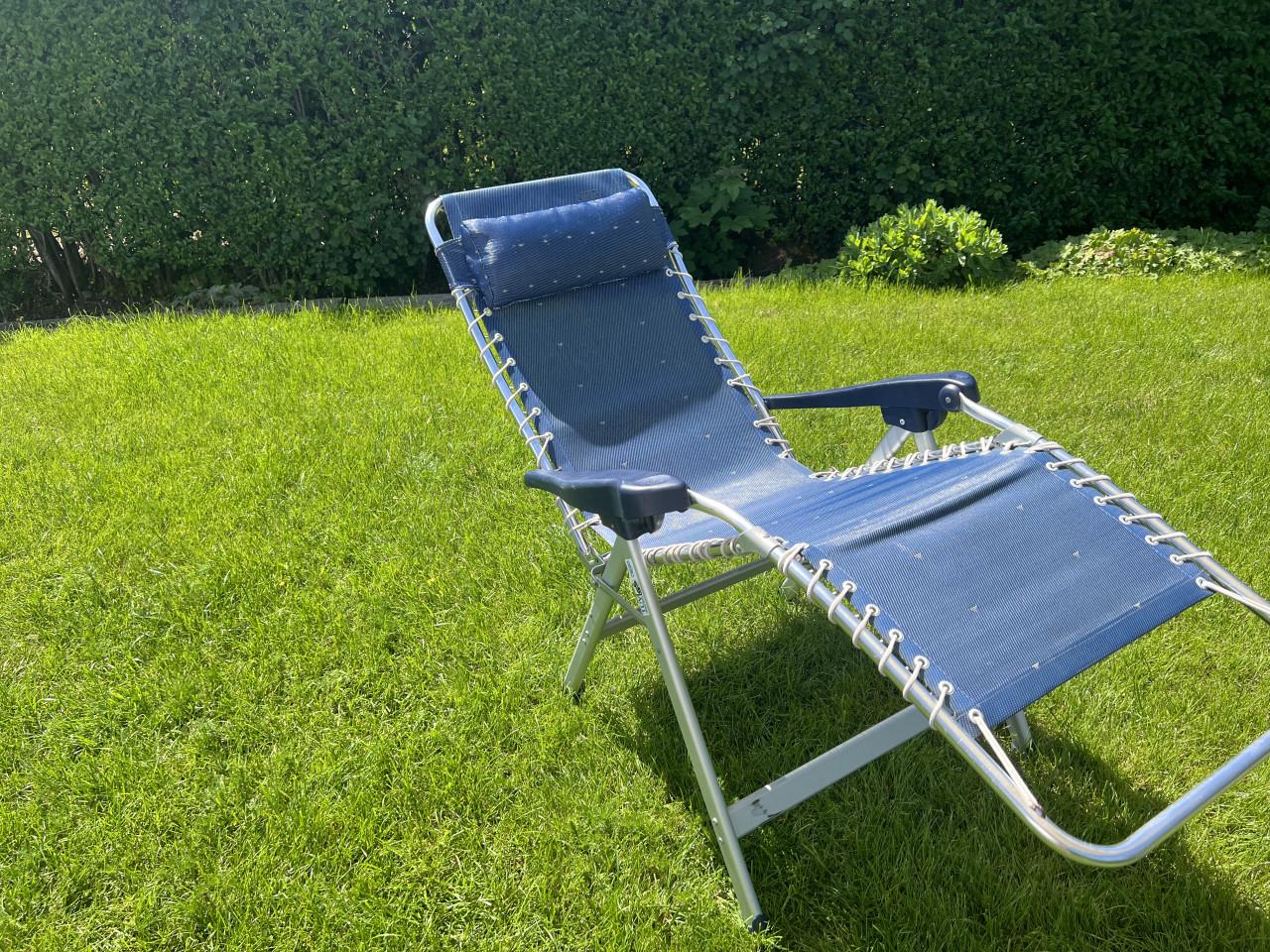 2xCamping relaxstoelen merk Crespo