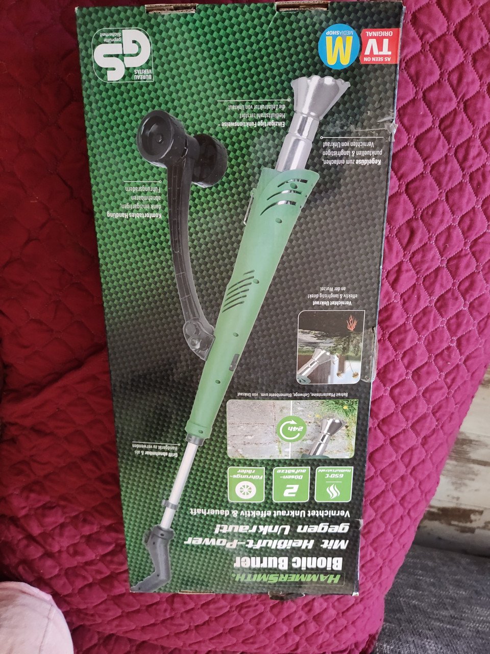 Te koop onkruid brander