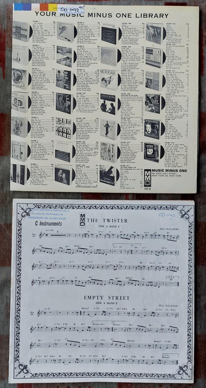 Jazz LP + Bladmuziek