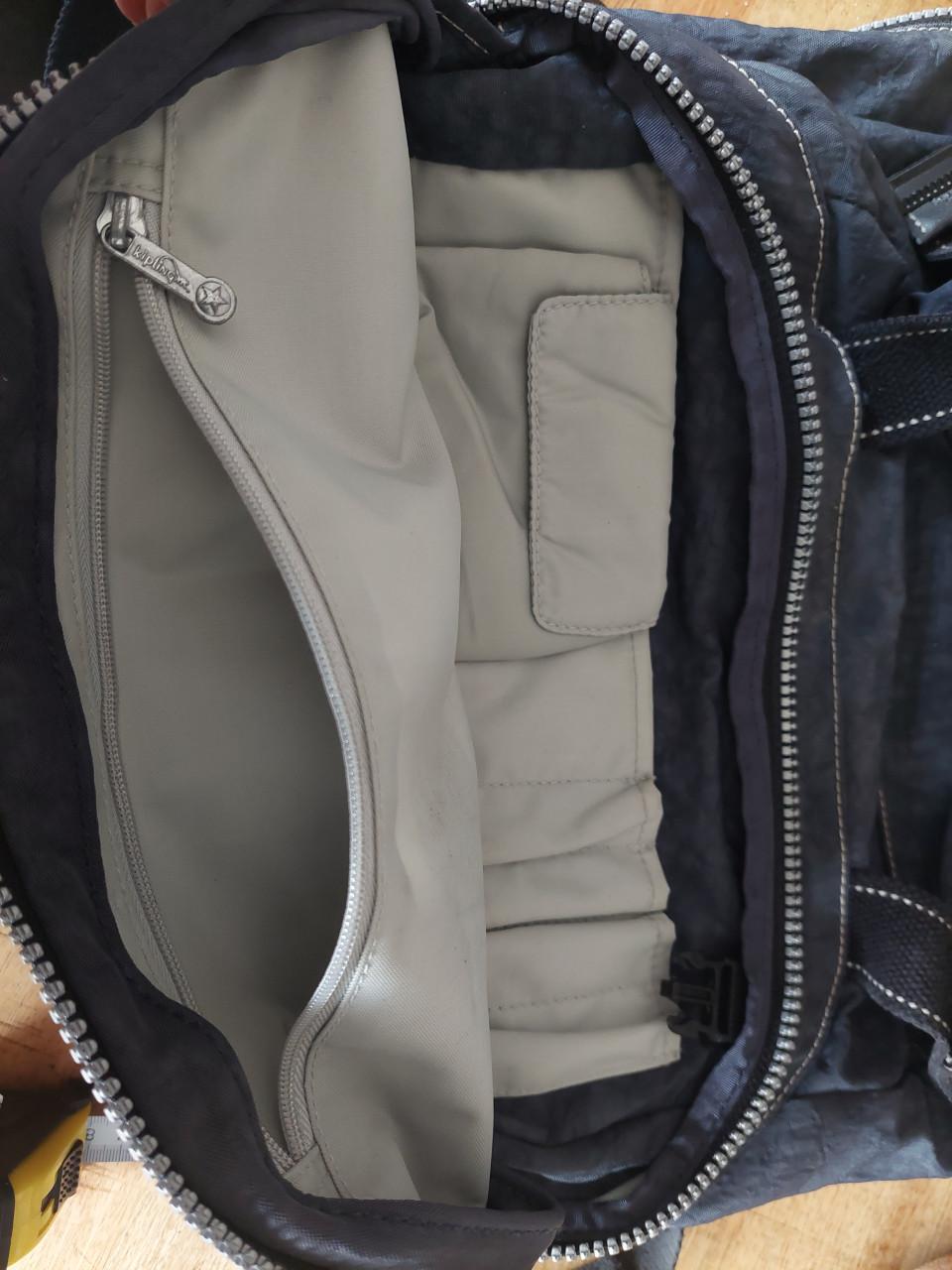 Jeansblauwe Kipling rugtas