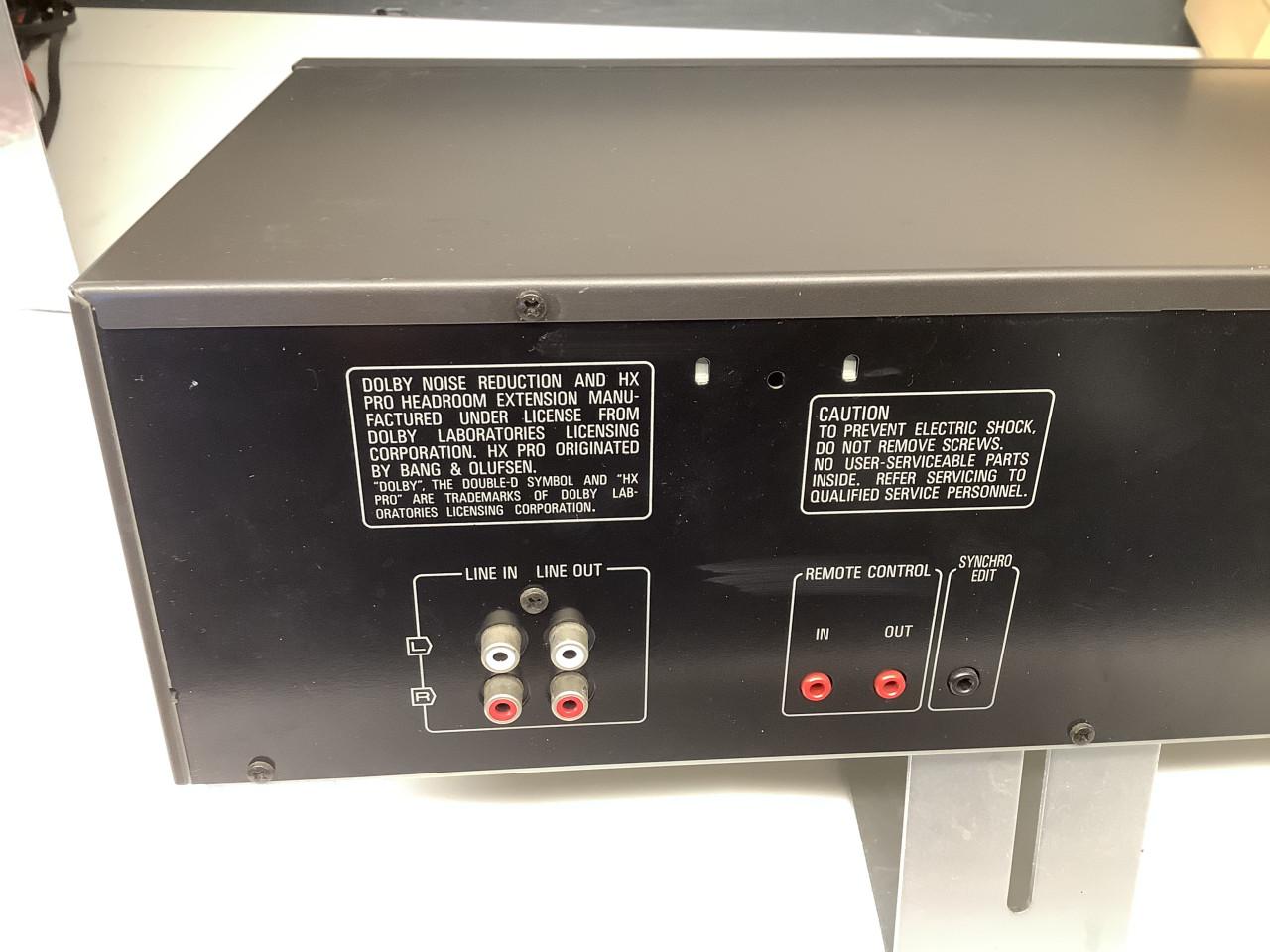 Technics Stereo Double Cassettedeck RS-TR265. Let op 1 kant doet het niet.