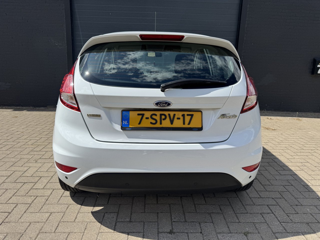 Ford Fiësta 1.0 48KW Style 5DRS 2013 Wit Airco Apk Nap