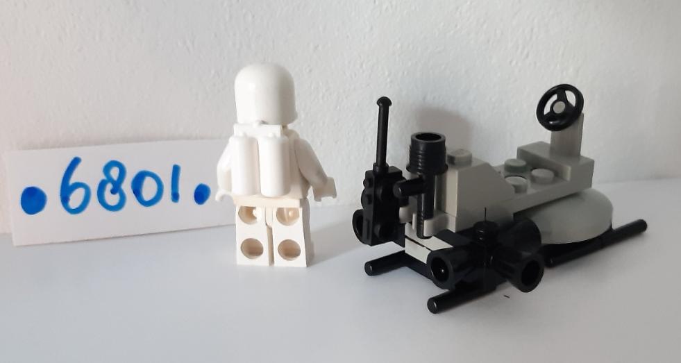 Lego Classic Space 6801: Space Scooter