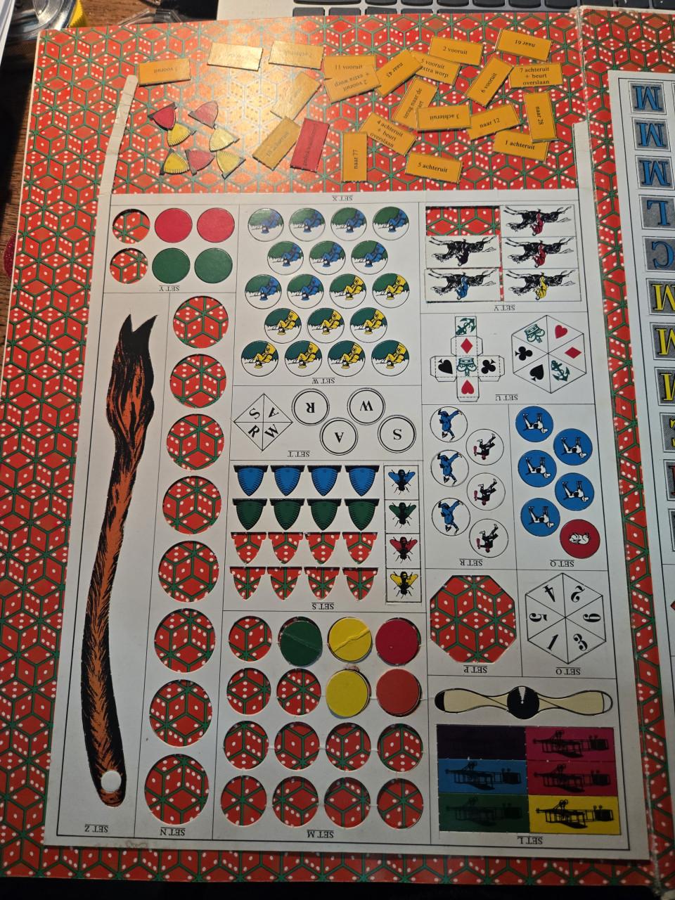 Boek:De gans met de gouden eieren en 46 andere oude bordspellen 1974 1edruk