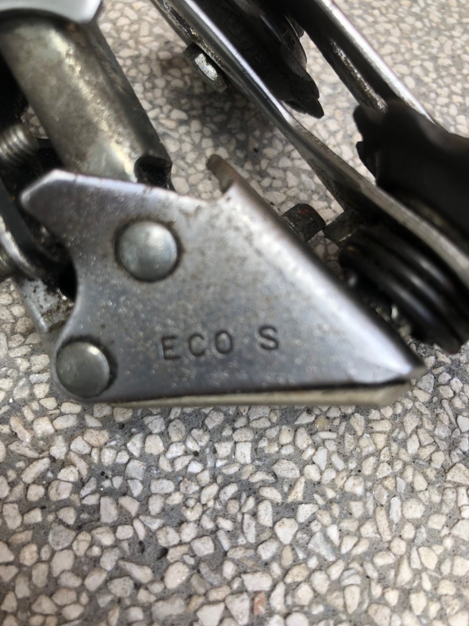 Vintage Sachs Haret achter derailleur.