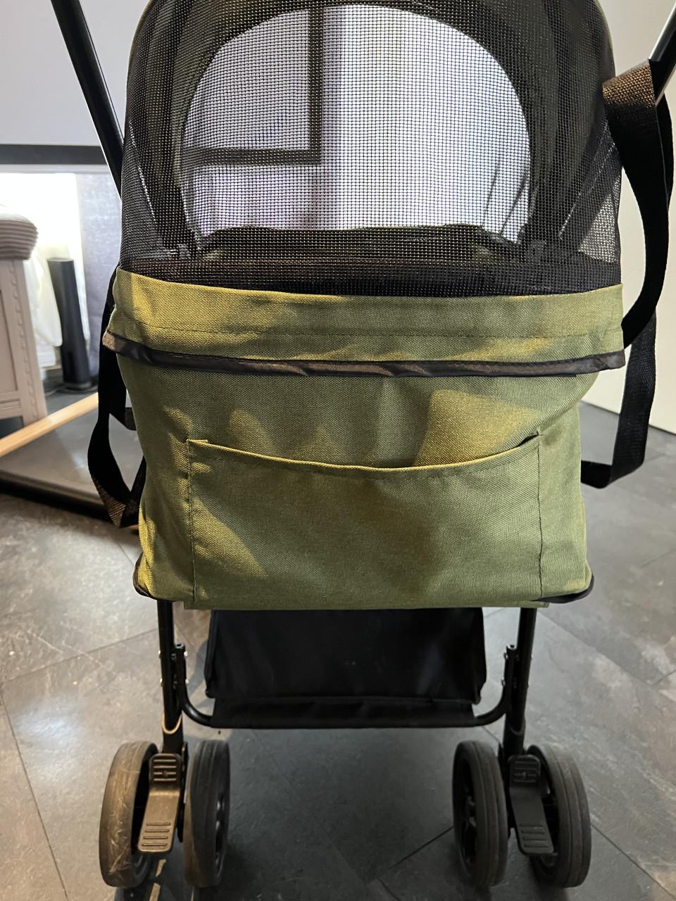 Lovpet hondenbuggy / dierenbuggy groen