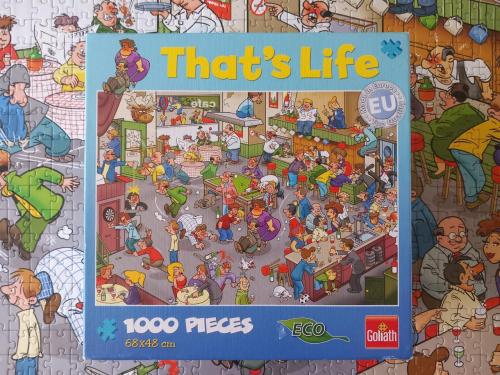 That's Life puzzel Café