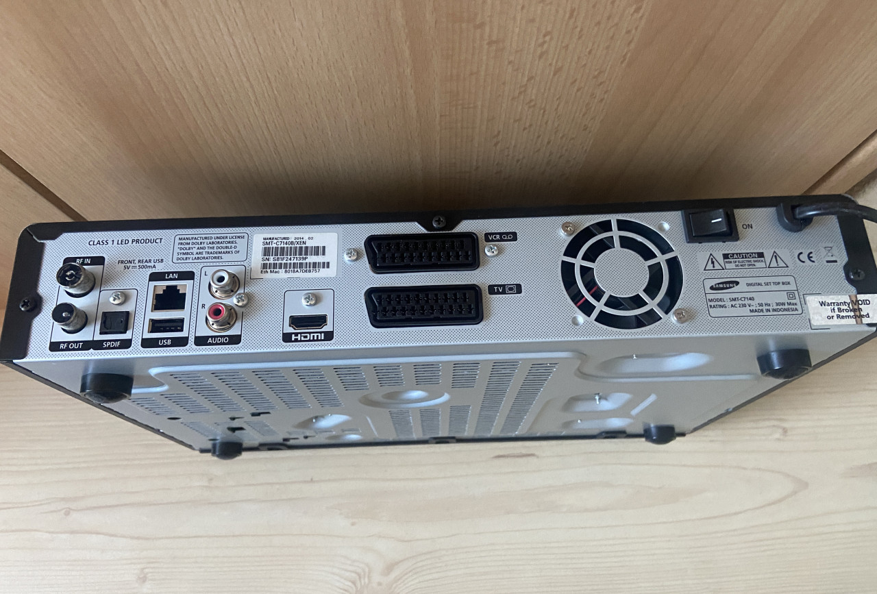 Samsung SMT-C7140 Decoder