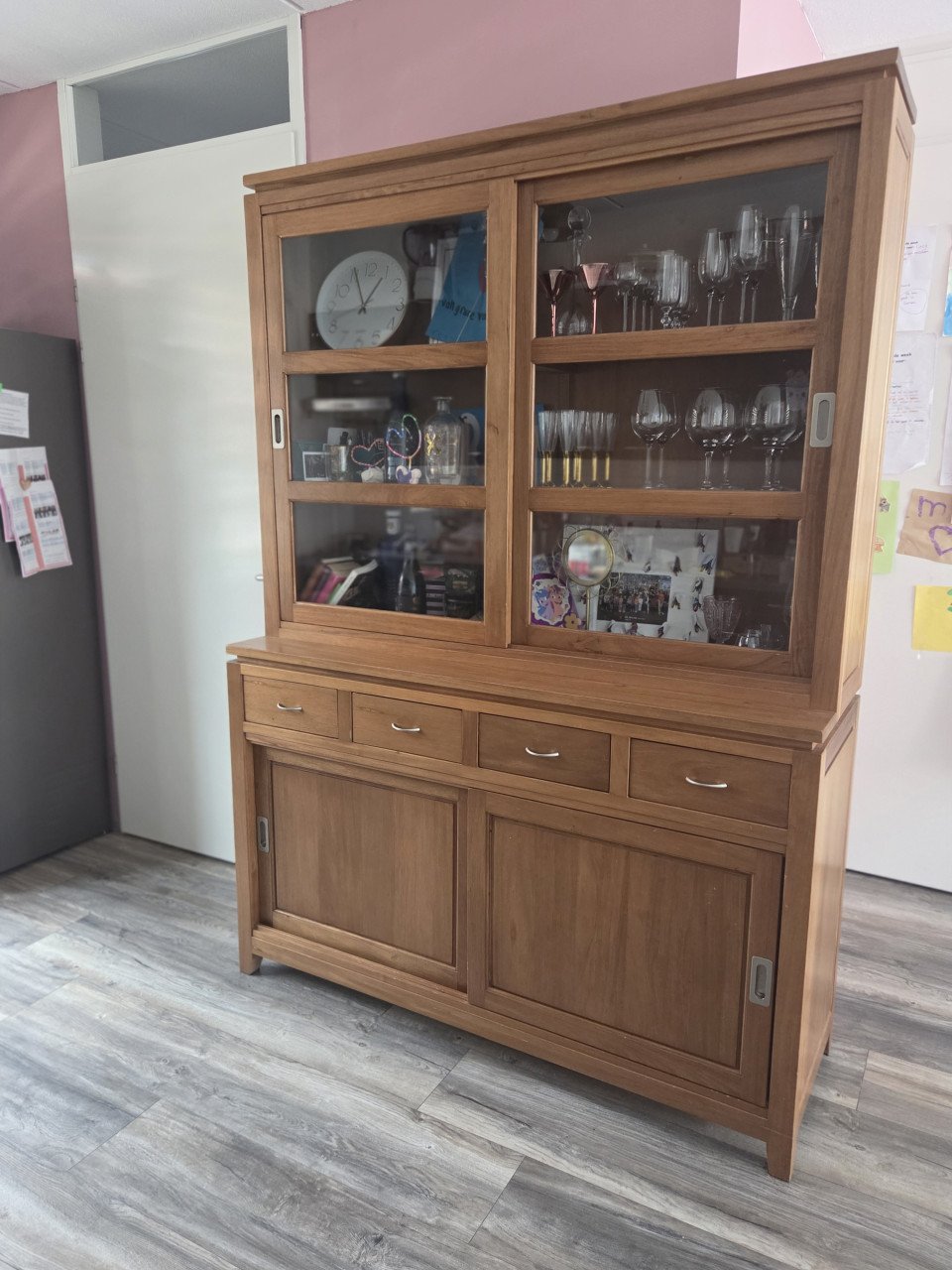 Beukenhout buffetkast bruin