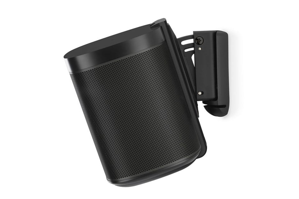 Sonos One/SL muurbeugel (2x) | Flexson S1-WM zwart