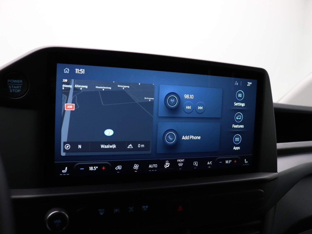 Ford Transit Custom 320 2.0 tdci l2h1 trend | navigatie | climatronic | dub