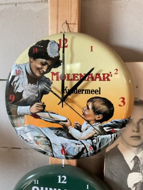 Molenaar kindermeel reclameklok