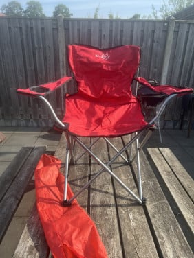 Nieuw Vissersstoel, campingstoel, vouwstoel, vissersstoel, regisseursstoel