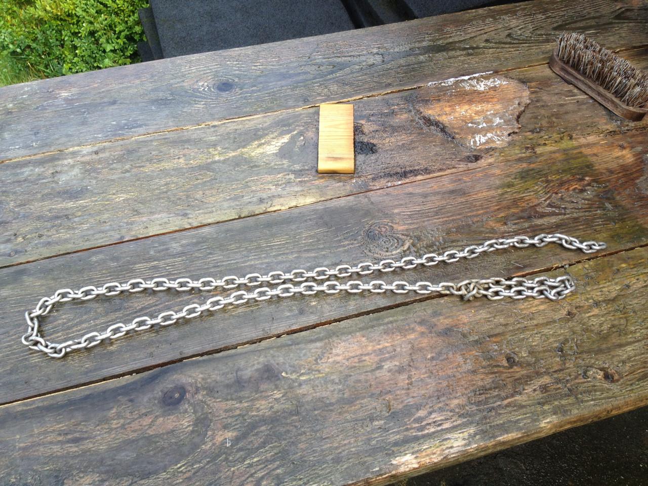 RVS 316 ketting 10m + 2m ankerketting kettingen roestvrijstaal