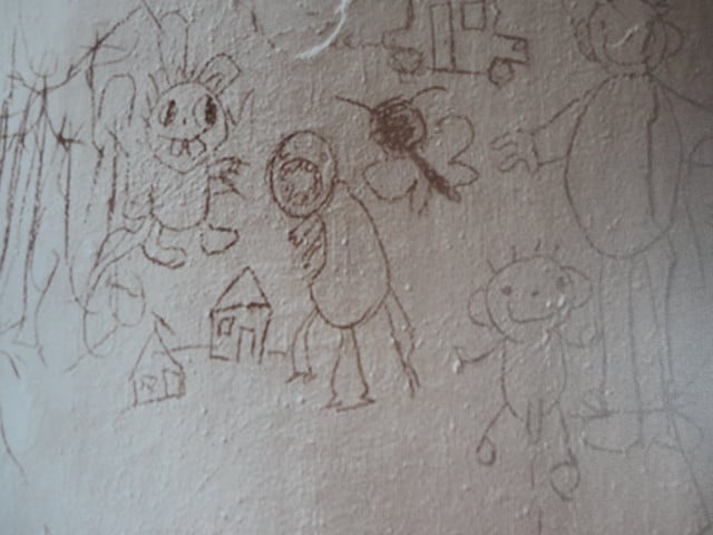" Children " Prachtig art print op canvasdoek , afmeting 120 cm x 80 cm