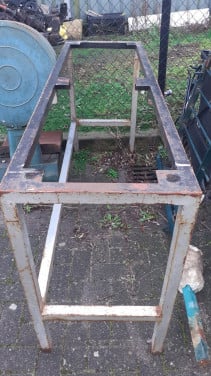 Werkbank-frame 160 x 50 x 85,5 cm hoog evt. met werkblad