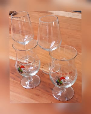 La Chouffe bier en wijnglazen NIEUW!