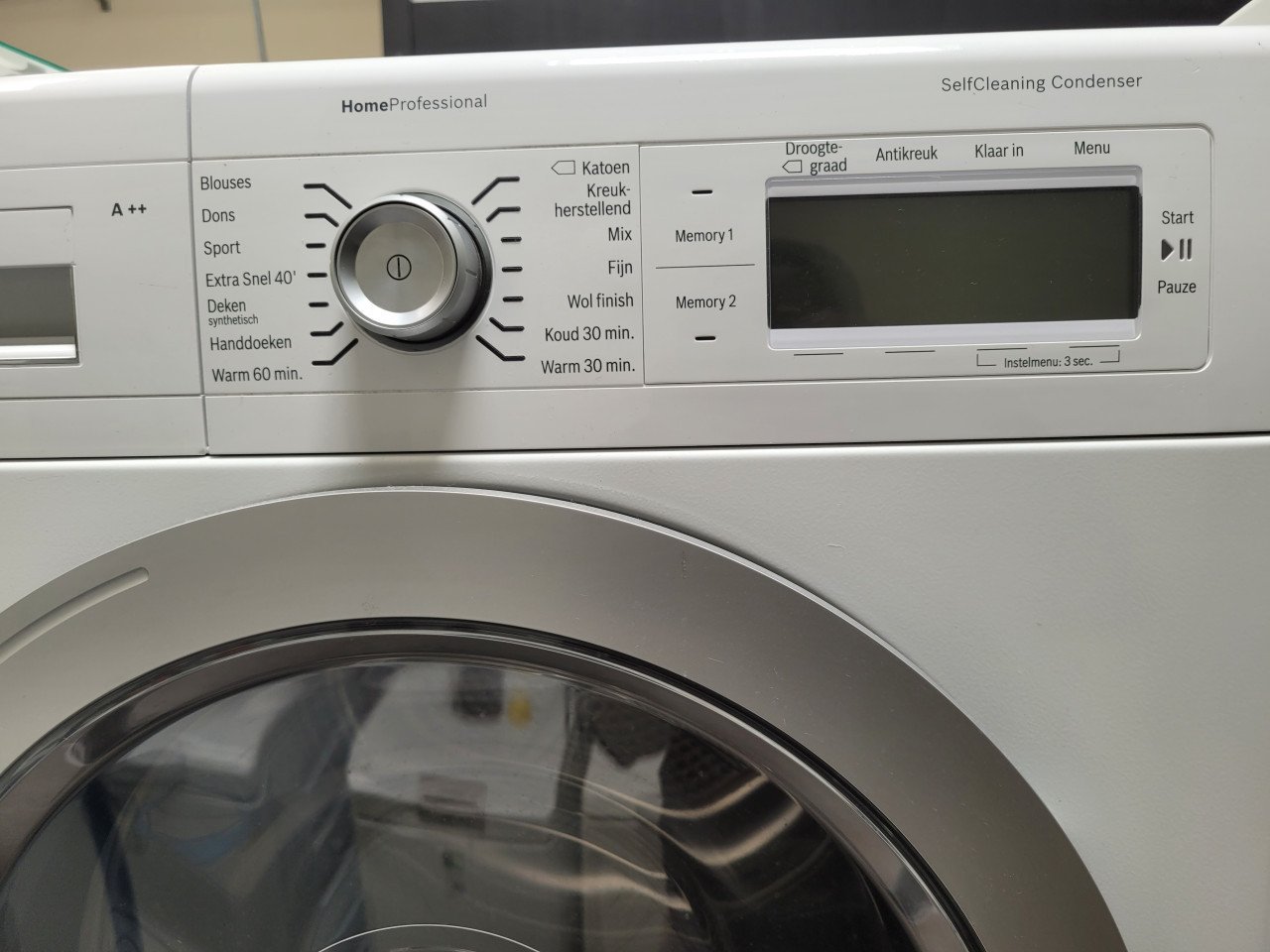 Bosch A++ condens droger 8kg als nieuw