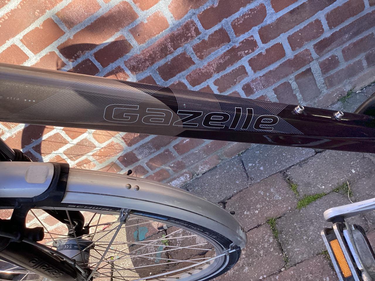 Gazelle heren fiets  orange extra