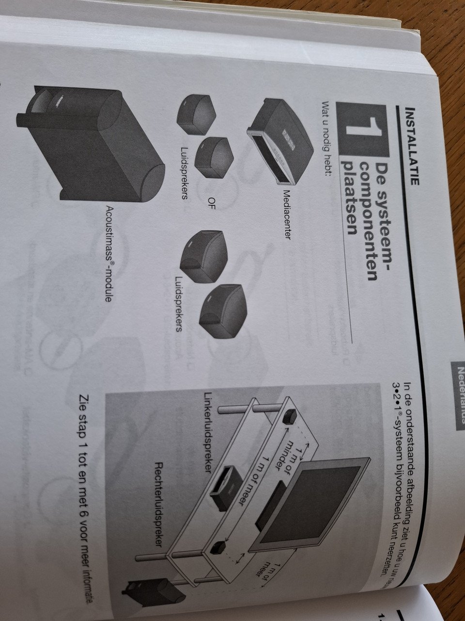 Bose 3-2-1 home cinema set