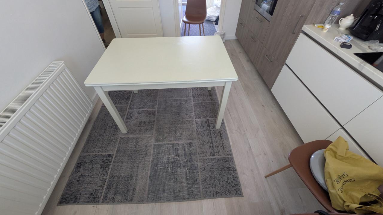 Keukentafel, uittrekbaar