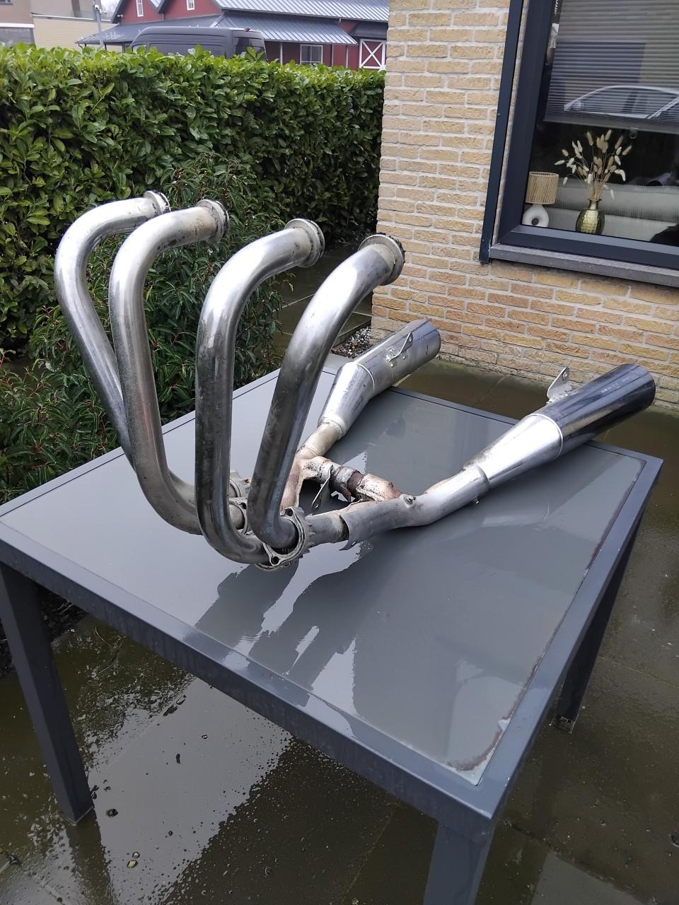 Orginele uitlaat honda cb750 seven fifty