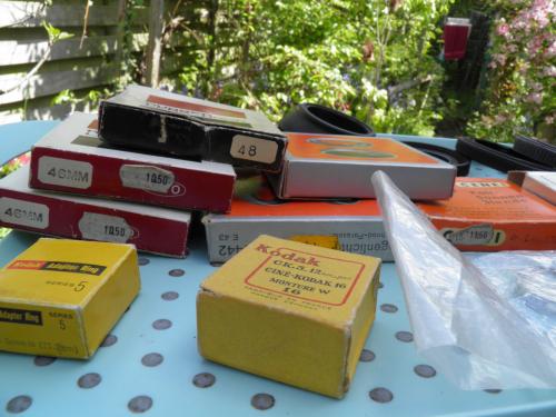 Diverse analoge accesoires voor analoge cameras