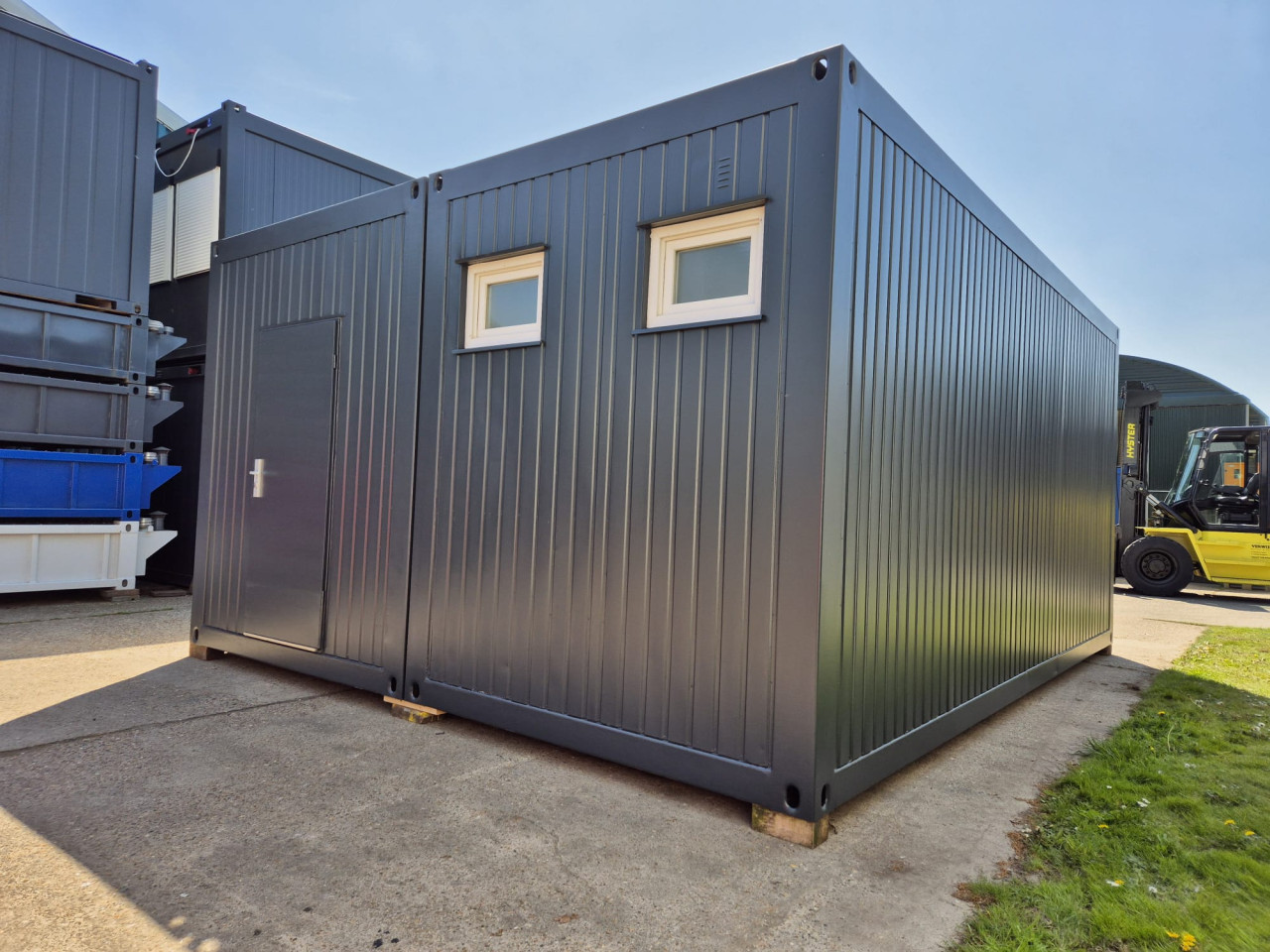 5x6m kantoorunit / woonunit / schaftkeet / container