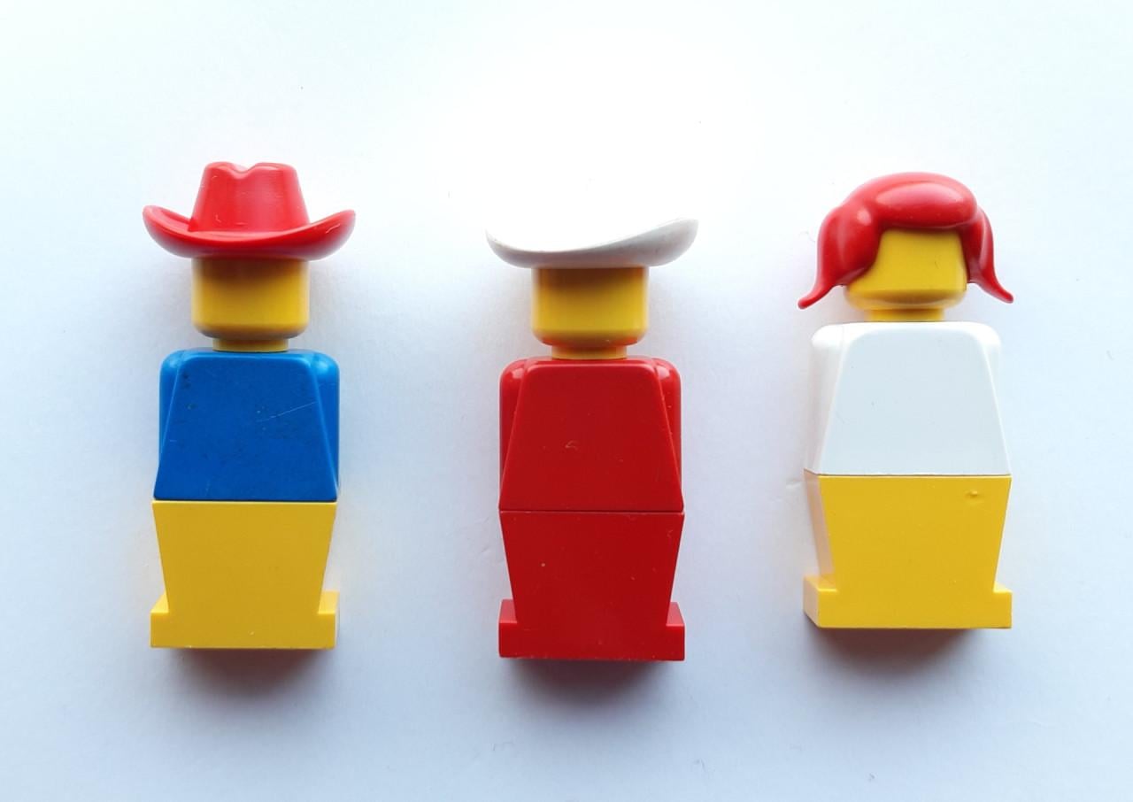 Lego minfiguren vintage, veel verschillende combinaties mogelijk