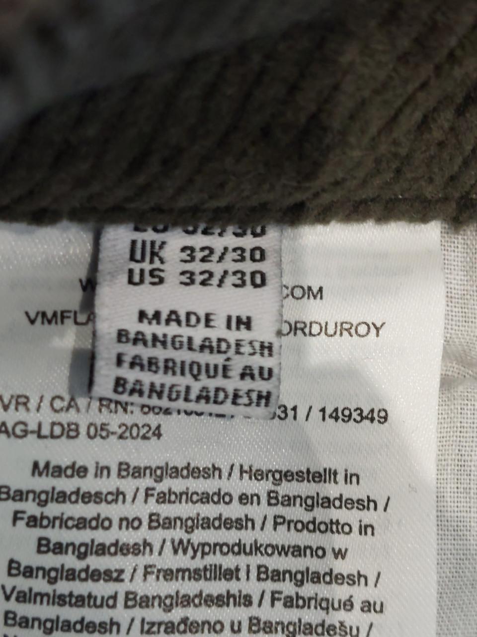 Groene flaired damesjeans Vero Moda 32/30