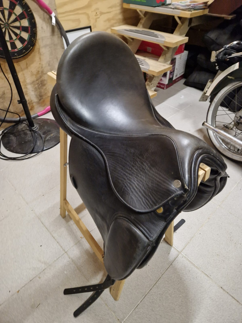 Dressuurzadel 17,5 inch