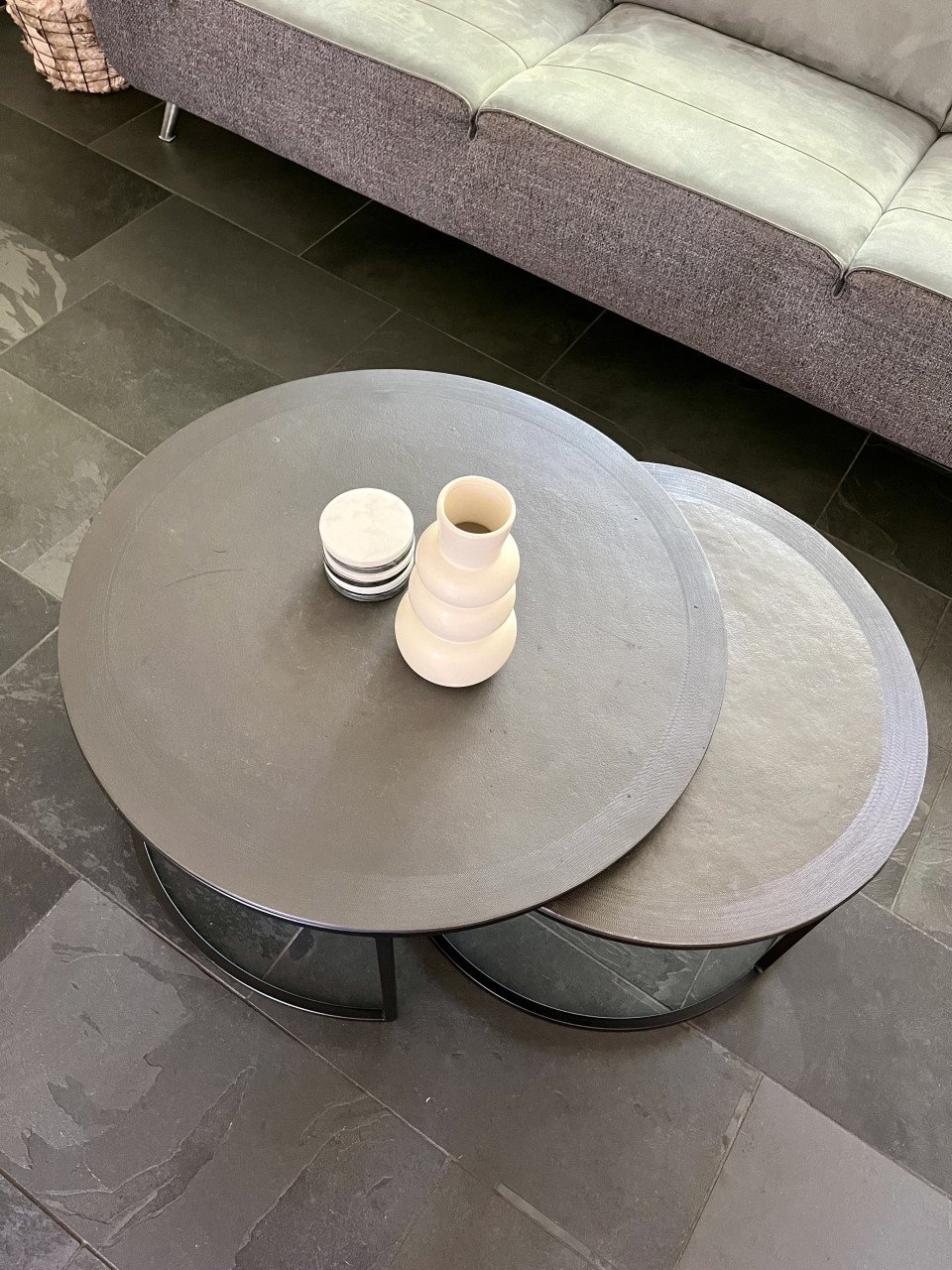 Salontafelset antraciet