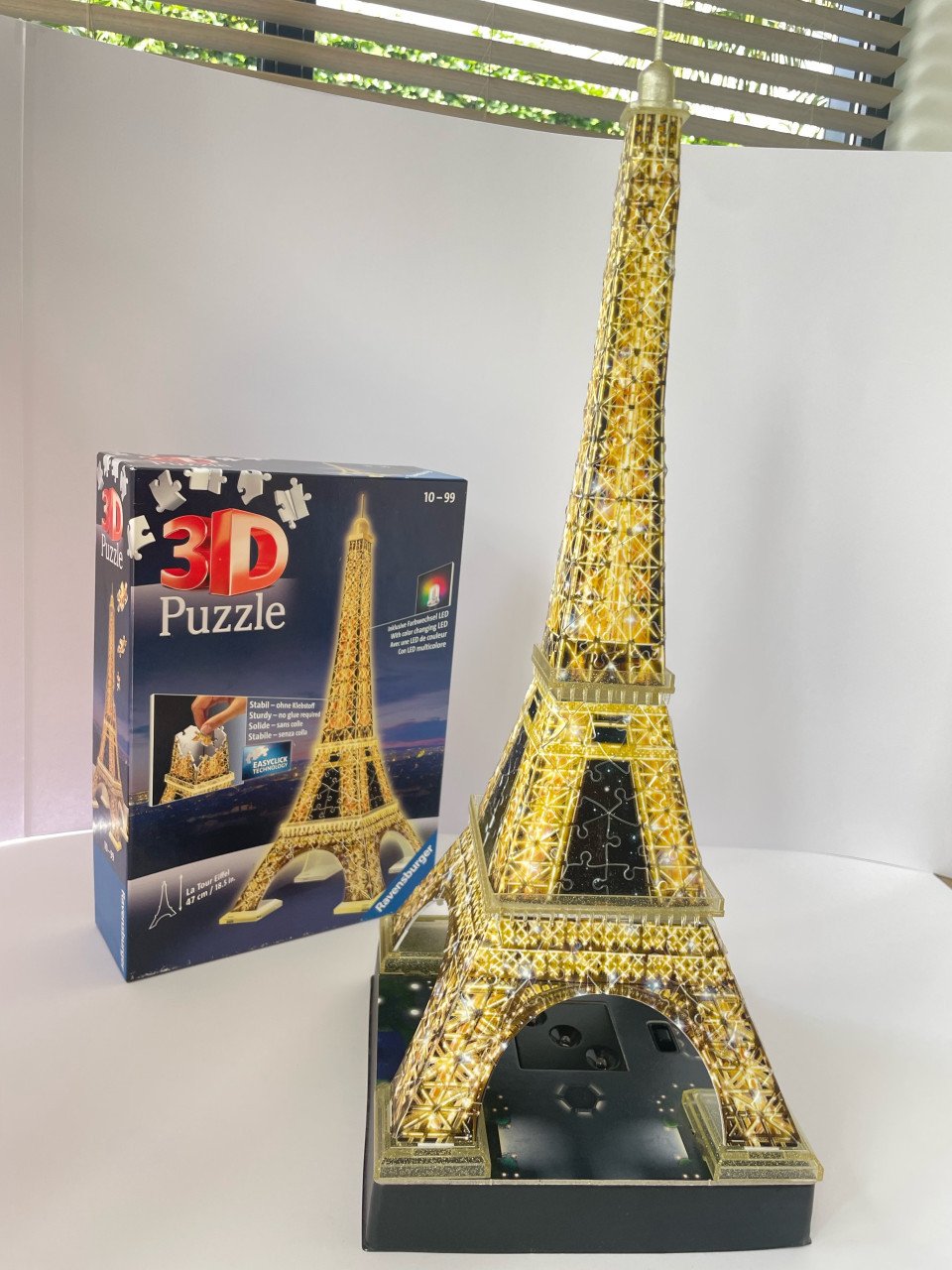 Ravensburger 3D puzzel Eiffeltoren- Night edition