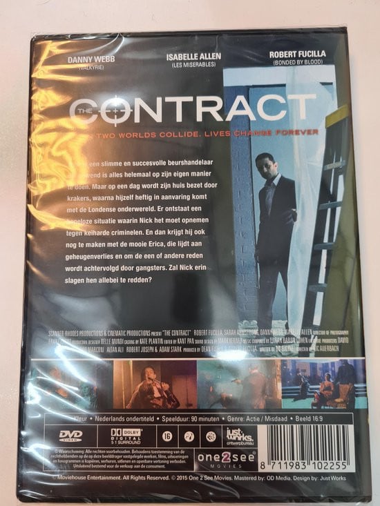 DVD The contract (1 keer bekeken)